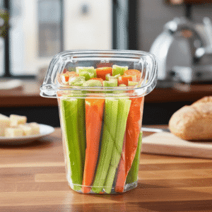 Deli Container Square Tamper Evident 32oz