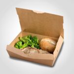 Take Out Meal Boxes Medium Kraft