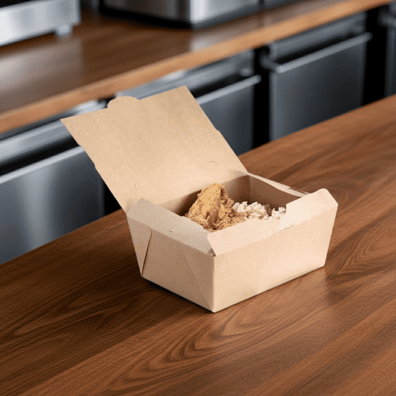 360233 Take Out Meal Boxes X-Large Kraft Take Out Meal Boxes X-Large Kraft