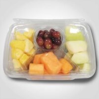 30 oz. 4 Compartment Rectangle Tamper Evident Take Out Containers