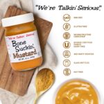 Bone Suckin' Mustard shown with benefits
