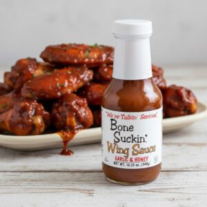 Bone Suckin Garlic and Honey Wing Sauce wholesale price and pack