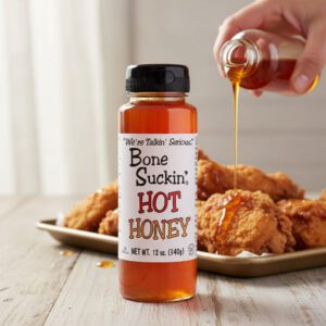Bone Suckin’ Hot Honey Sauce Wholesale price and pack