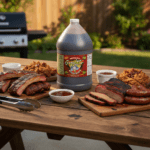 1 Gallon Jug of Grandma Foster’s Spicy BBQ Sauce wholesale BBQ sauce