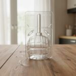 Caramel Apple Takeout Container for apple and stick shown empty