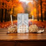 apple container for caramel apple takeout and retail sale