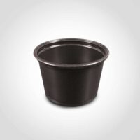 Portion Cup 3.25 oz Black