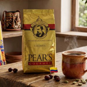 Pears Ground Coffee Colombian 8oz Bag