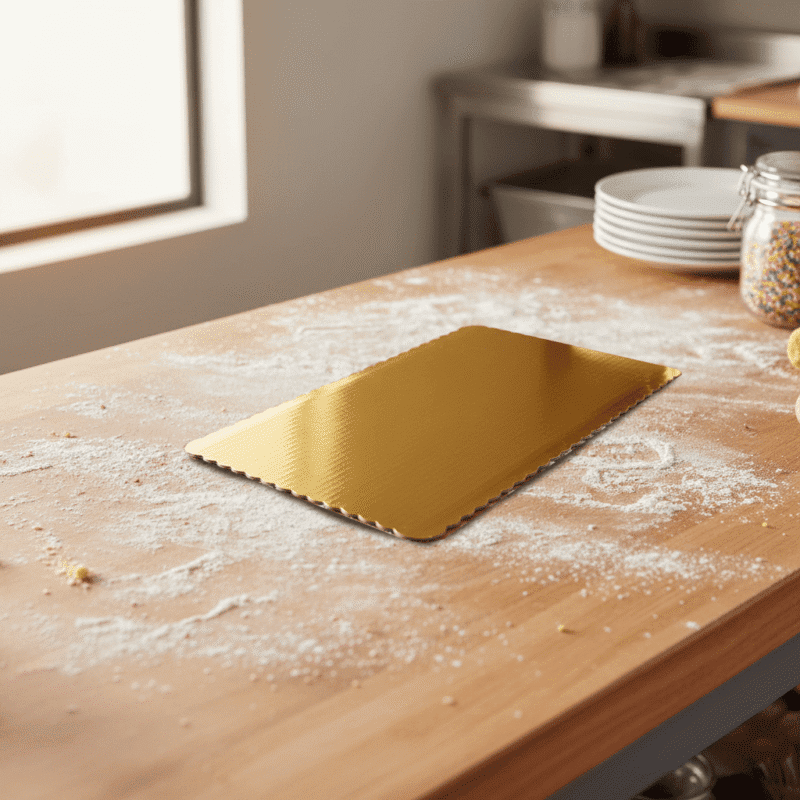 Gold Cake Pad Small