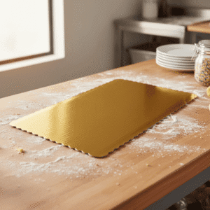 Gold cake pad large