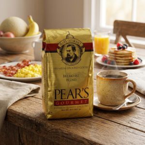 Pears Ground Coffee Breakfast Blend 8oz Bag