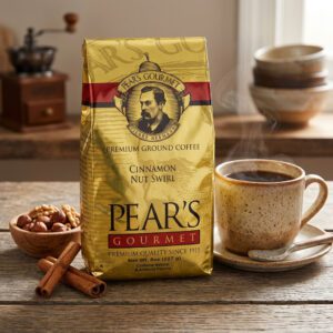 Pears Ground Coffee Cinnamon Nut Swirl 8oz Bag