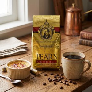 Pears Ground Coffee Crème Brulee 8oz bag