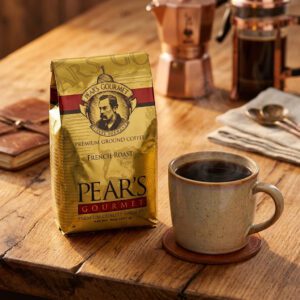 Pears Ground Coffee French Roast 8oz bags