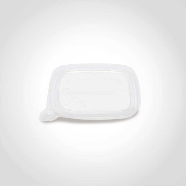 Tamper Resistant Lid for Square Deli Containers