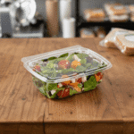Tamper Evident Hinged Food Packaging 24oz
