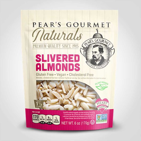 Pear's Gourmet Slivered Almonds 6oz