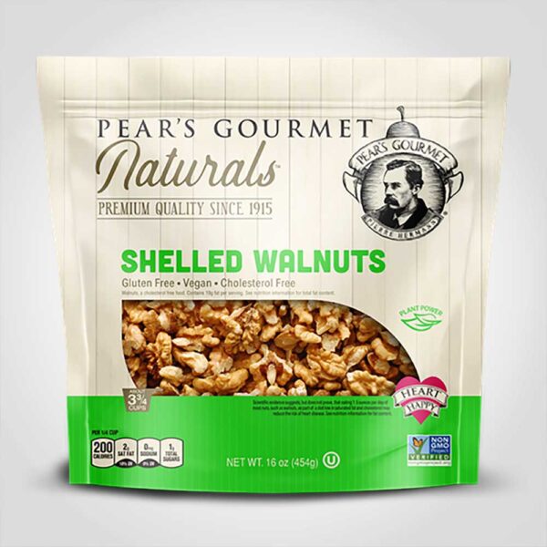 Pear's Gourmet Walnut Halves and Pieces 16oz