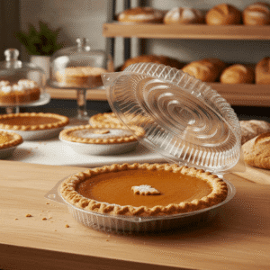 8 inch Shallow Pie Clamshell - 200/case