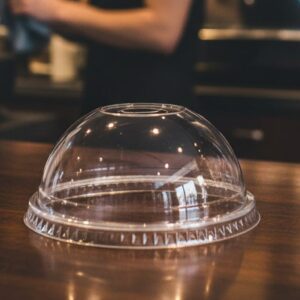 Dome lid with Straw hole