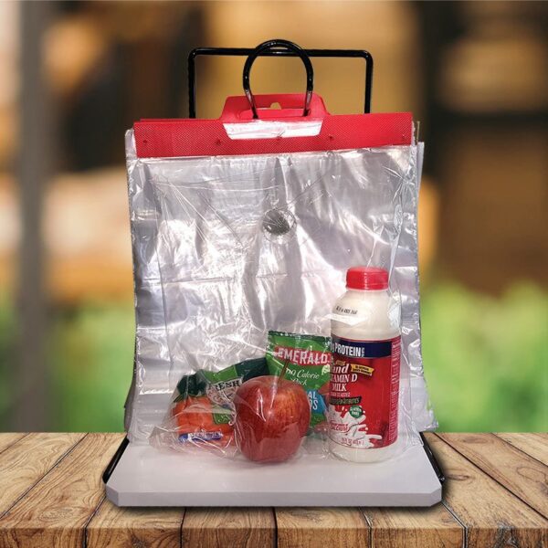 Clear Catering Lunch Bag with Header - 1000 Pack (100530)
