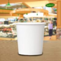 16 oz White Paper Food Cups - 1000 Pack (261410)