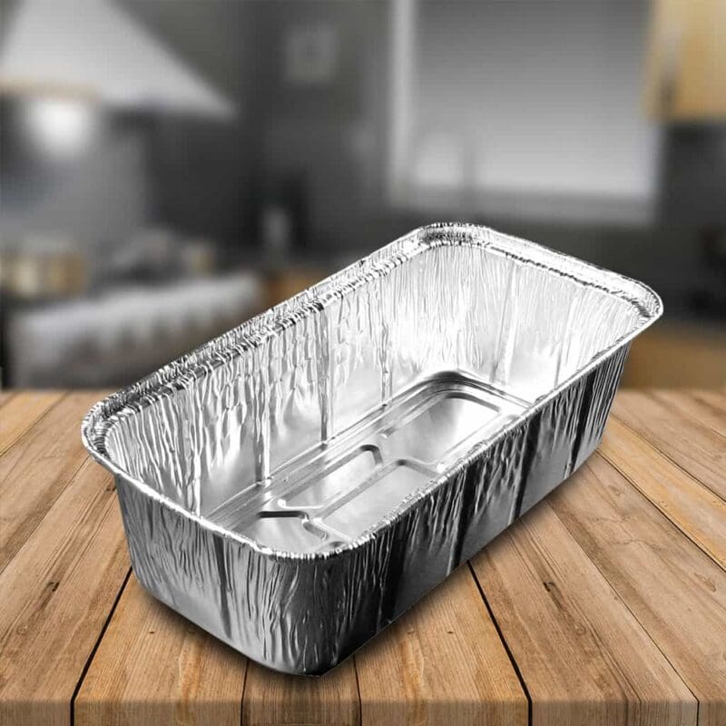 Aluminum Baking Tins 2 lb. Aluminum Foil Loaf Pan 500 Pack