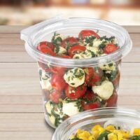 24oz Tamper Resistant Round Deli Take Out Containers - 280 PACK (261488)