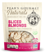 Pear's Gourmet Natural Sliced Almonds 6oz - 6 PACK (34944)