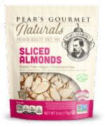 Pear's Gourmet Natural Sliced Almonds 6oz - 6 PACK (34944)
