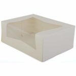 Donut Box with Window 9 x 7 x 3.5 in - 200 Pack (360171)