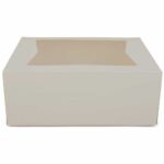 Donut Box with Window 10.25 x 8 x 4 in - 200 Pack (360173)