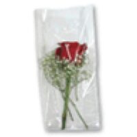 Floral Corsage Bags Clear 4-inch - 100 Pack (410025)