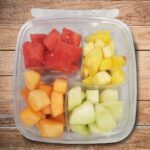 64 oz. 4 Compartment Square Tamper Evident Container - 75 Pack (261607)