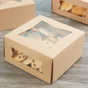 Cake Box with Window 8 inch - 150 Pack (360298)