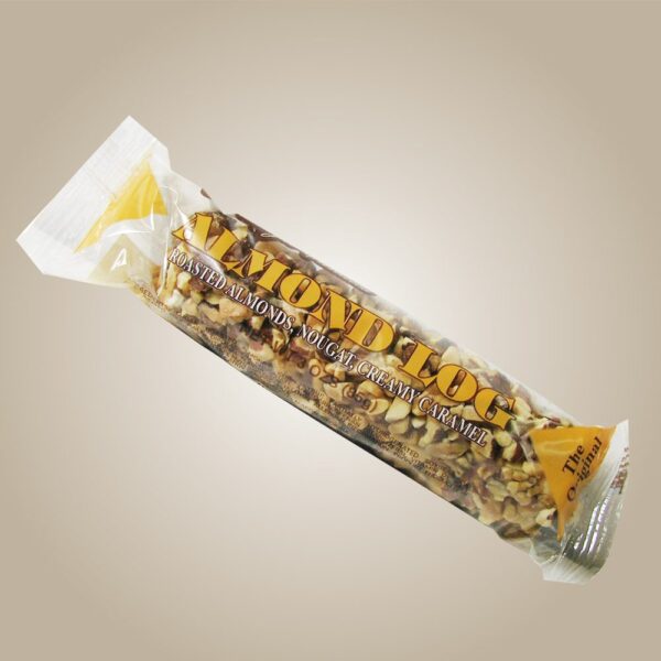 Crown Candy Almond Log - 12 Pack (71102)