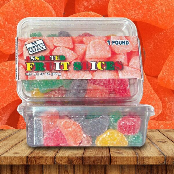 Crown Candy Fruit Slices - 12 Pack (71991)