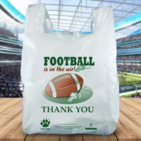 Football Plastic Shopping Bag - 1000 Pack (100568)