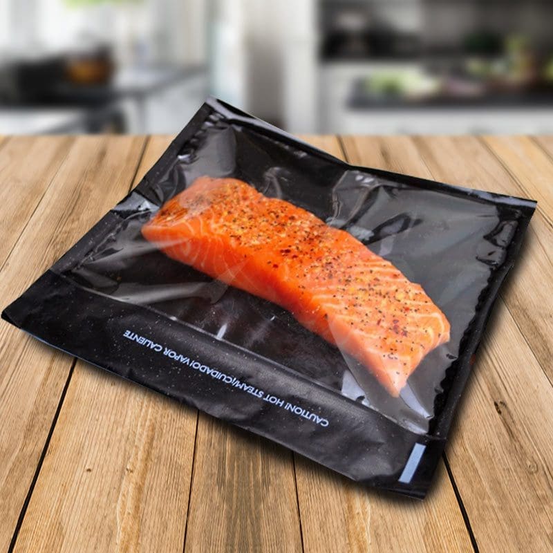 Gourmet Cooking Bags Black 8.875 x 10 Gourmet Cooking Bags Black 8.875 x 10.75 with printed instructions - 250 Pack (106064)