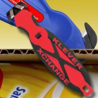 X-Change Red Safety Cutter with Tape Splitter (600025)