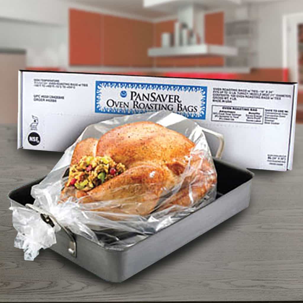18-by-24-Inch PanSaver Ovenable Pan Liners Oven Roasting Bag With Ties 