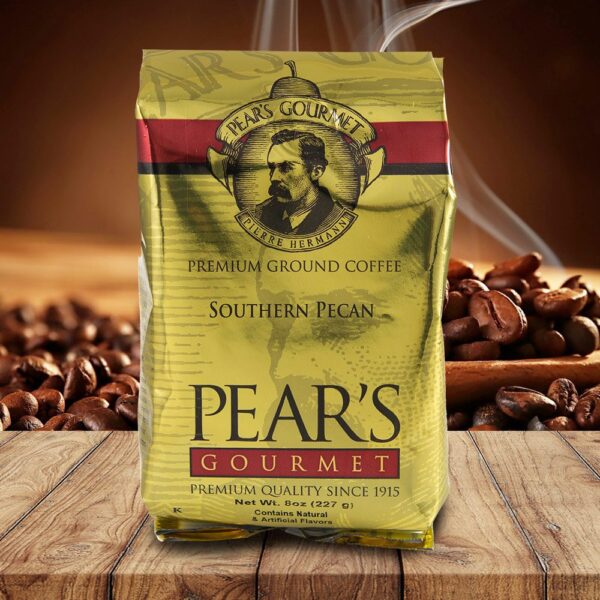 Pears Ground Coffee Southern Pecan 8oz - 6 PACK (34678)