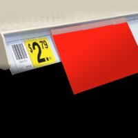 Red Blank Sign Card Perforated 3x5 - 400 Pack (400166)