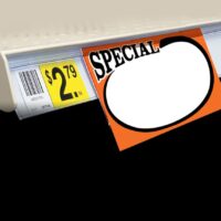 Special Sign (circle) 3.5 x 5.5 in. - 100 Pack (400223)