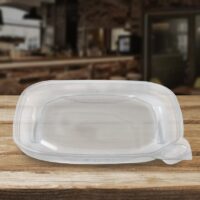 Tamper Resistant Lid for Square Deli Containers - 500 pack (261400)