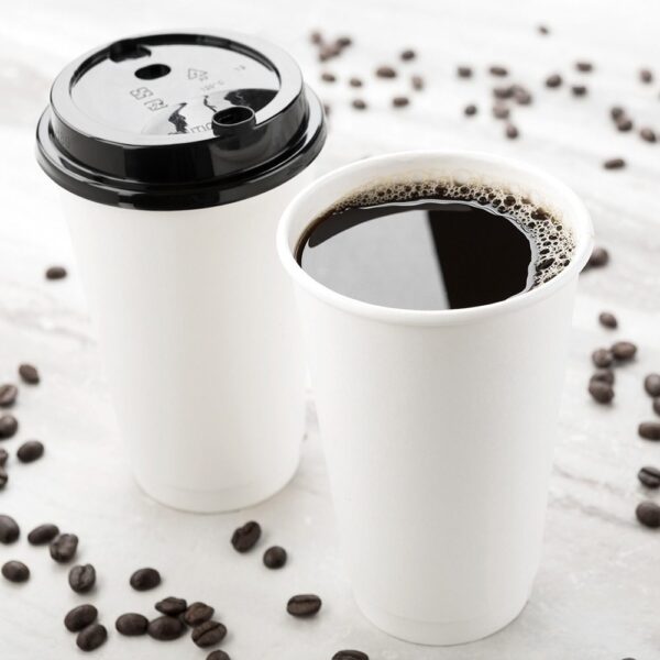 Coffee Cup 12 oz Single Wall White Paper - 1000 Pack (261374)