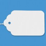 #6 Tag with String - 1000 Pack (200087)