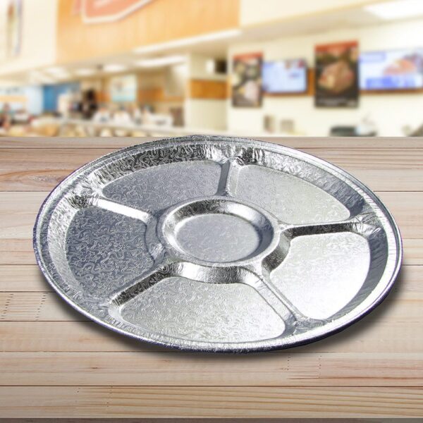 16 inch Aluminum Party Tray lazy-Susan-base - 50 pack (370097)