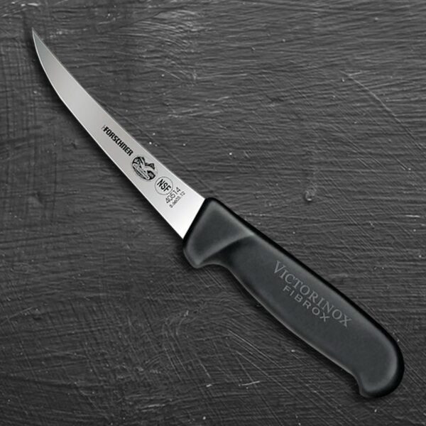 5 inch Non-Granton Curved, Boning Flexible Knife (240110)