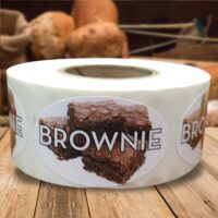 Brownie Label - 1 roll of 1000 (560027)
